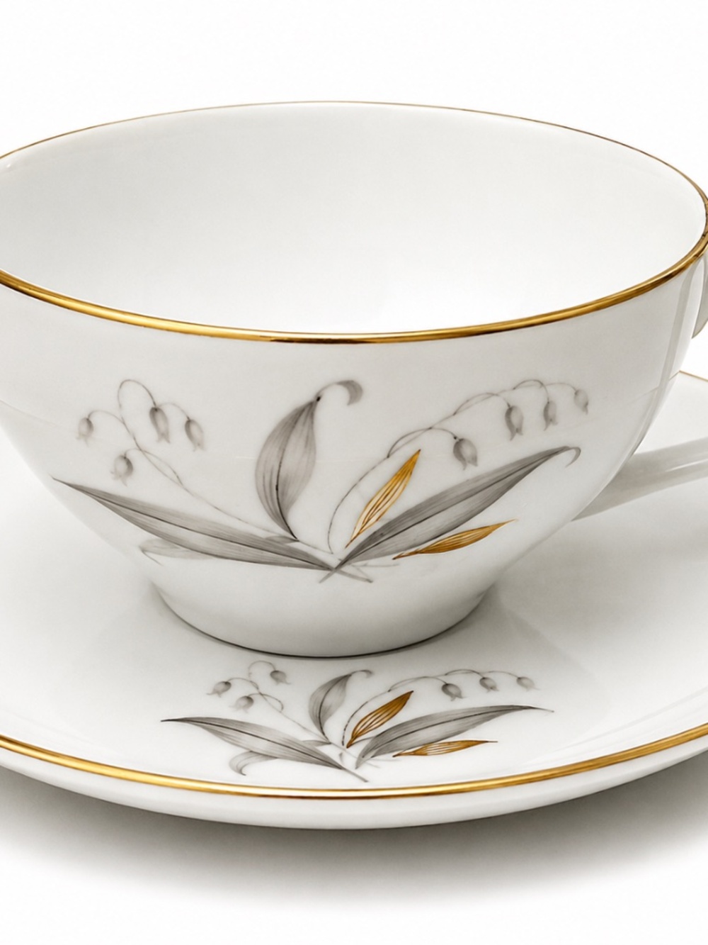 Vintage Kaysons Fine China Golden Rhapsody Cup & Saucer Japan